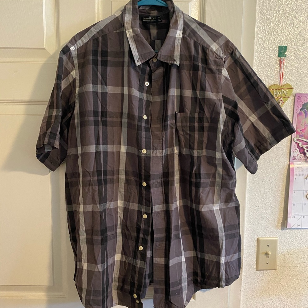 Button down men shirt